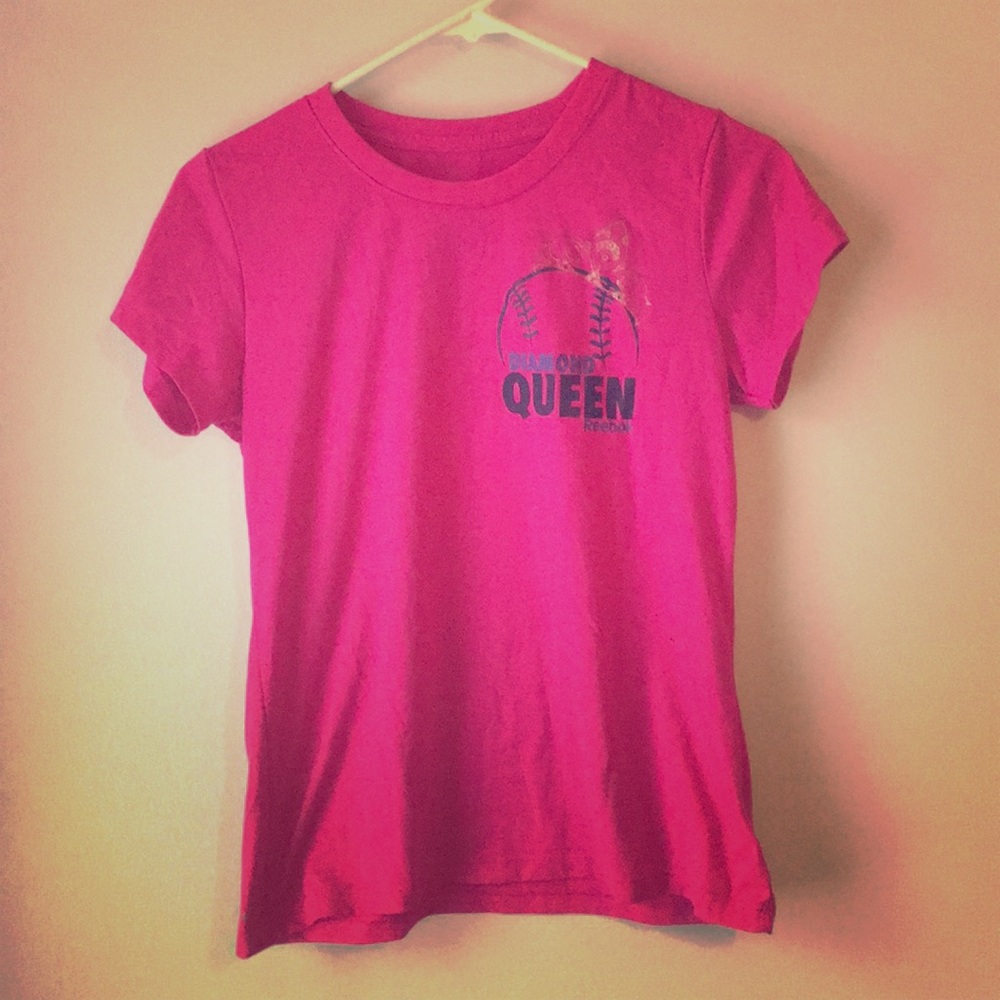 Girls softball t-shirt